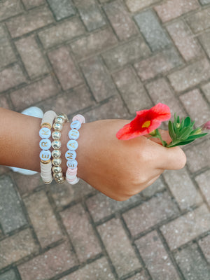 Cotton Candy Bracelet Stack