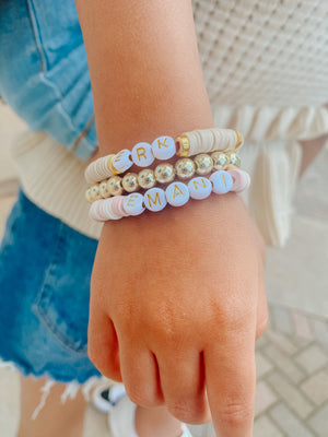 Cotton Candy Bracelet Stack