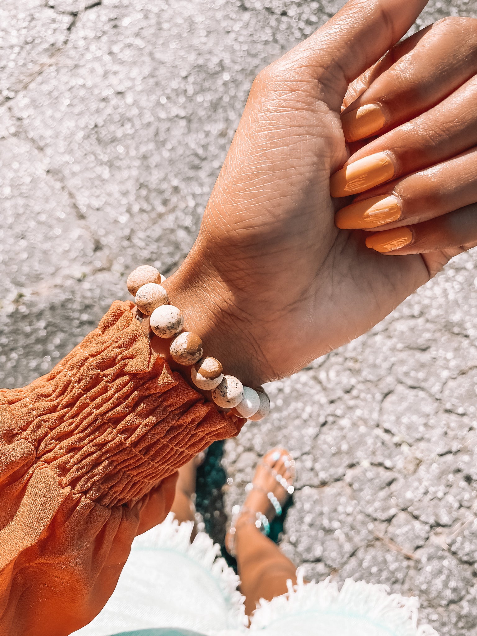 Cabins beaded bracelet